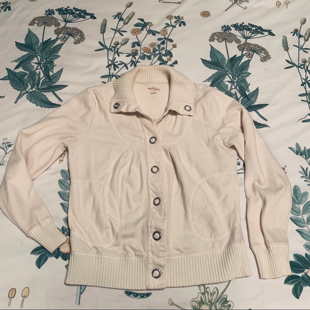 NY & Co Button Down Sweatshirt